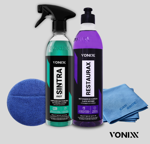 Kit Renueva tus Plásticos Vonixx para detailing automotriz